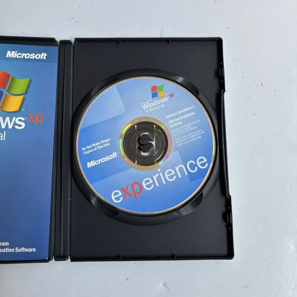 Microsoft Windows XP Professional 180-Day Evaluation Software Kit W/product Key